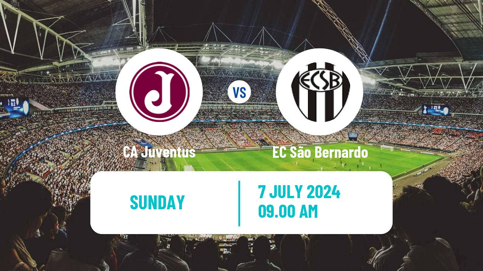 Soccer Brazilian Copa Paulista CA Juventus - EC São Bernardo
