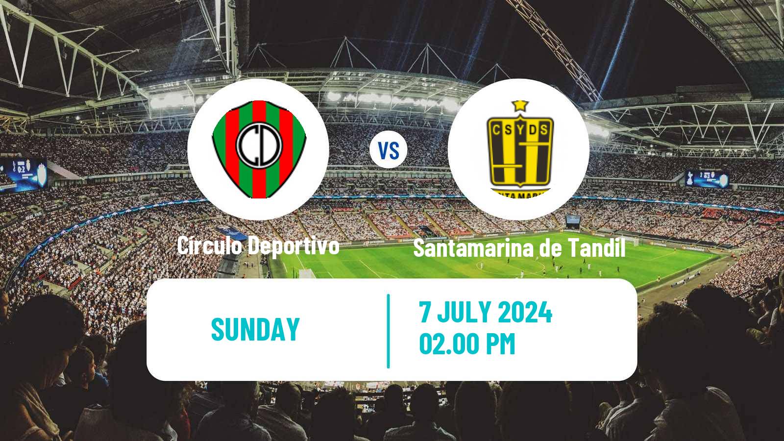 Soccer Argentinian Torneo Federal Círculo Deportivo - Santamarina de Tandil