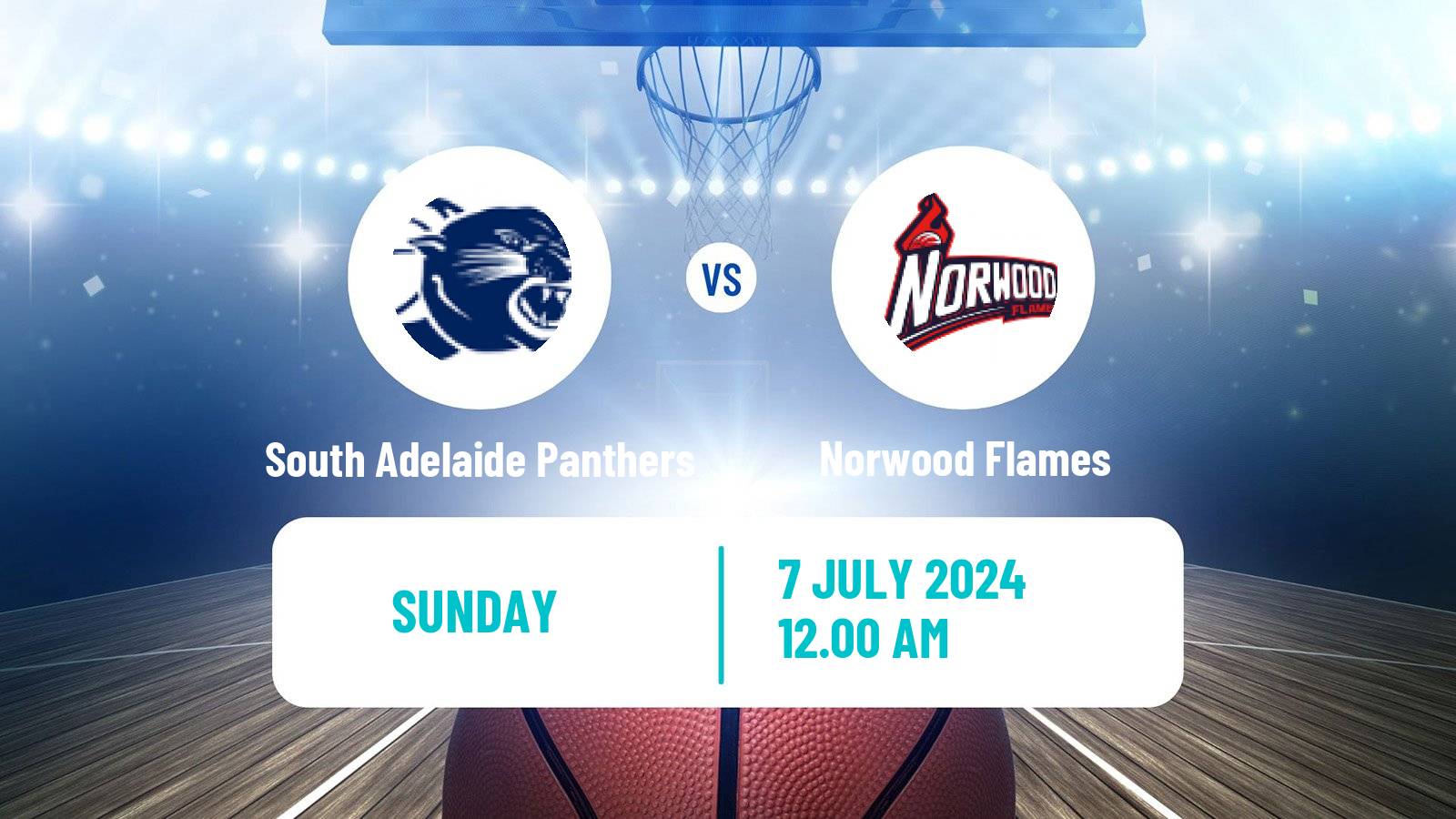 Basketball Australian NBL1 Central Women South Adelaide Panthers - Norwood Flames