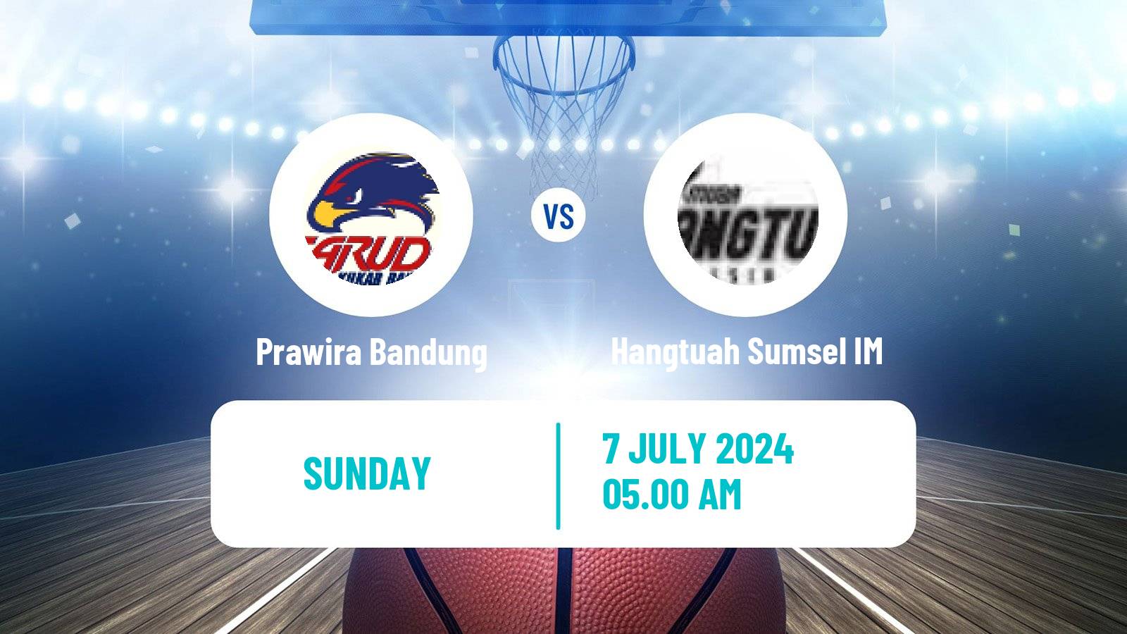 Basketball Indonesian IBL Prawira Bandung - Hangtuah Sumsel IM