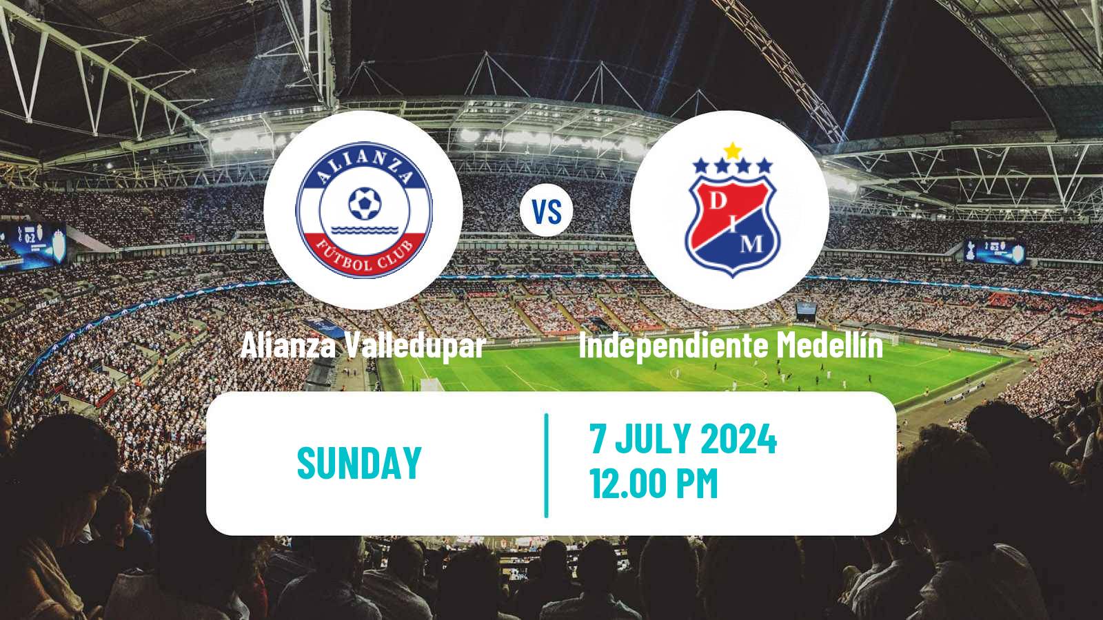 Soccer Colombian Liga Women Alianza Valledupar - Independiente Medellín