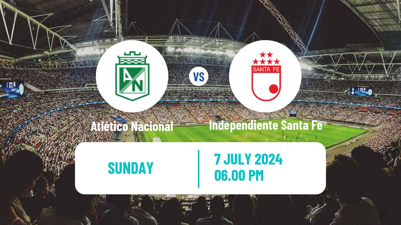 Soccer Colombian Liga Women Atlético Nacional - Independiente Santa Fe