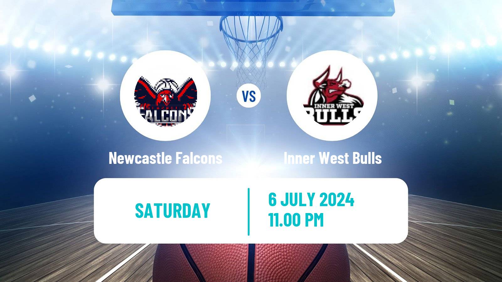 Basketball Australian NBL1 East Women Newcastle Falcons - Inner West Bulls