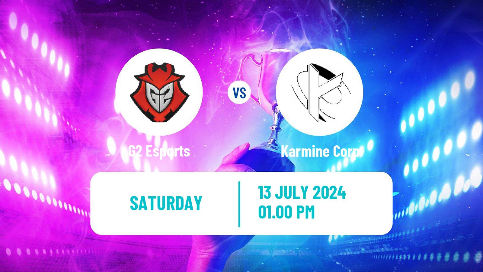 Esports League Of Legends Lec G2 Esports - Karmine Corp