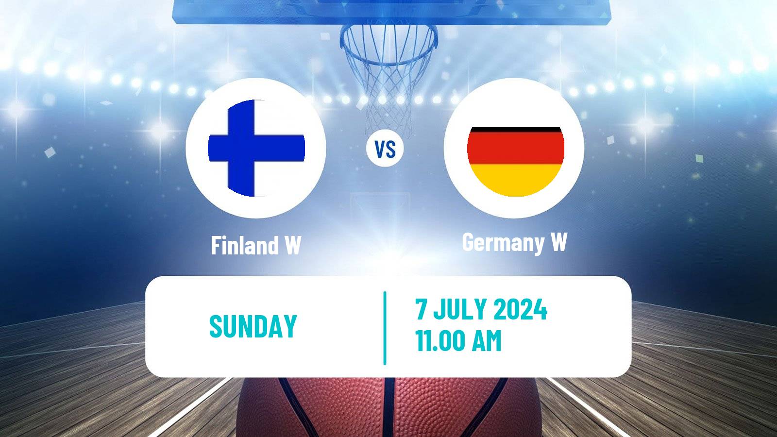 Basketball Friendly International Basketball Women Finland W - Germany W