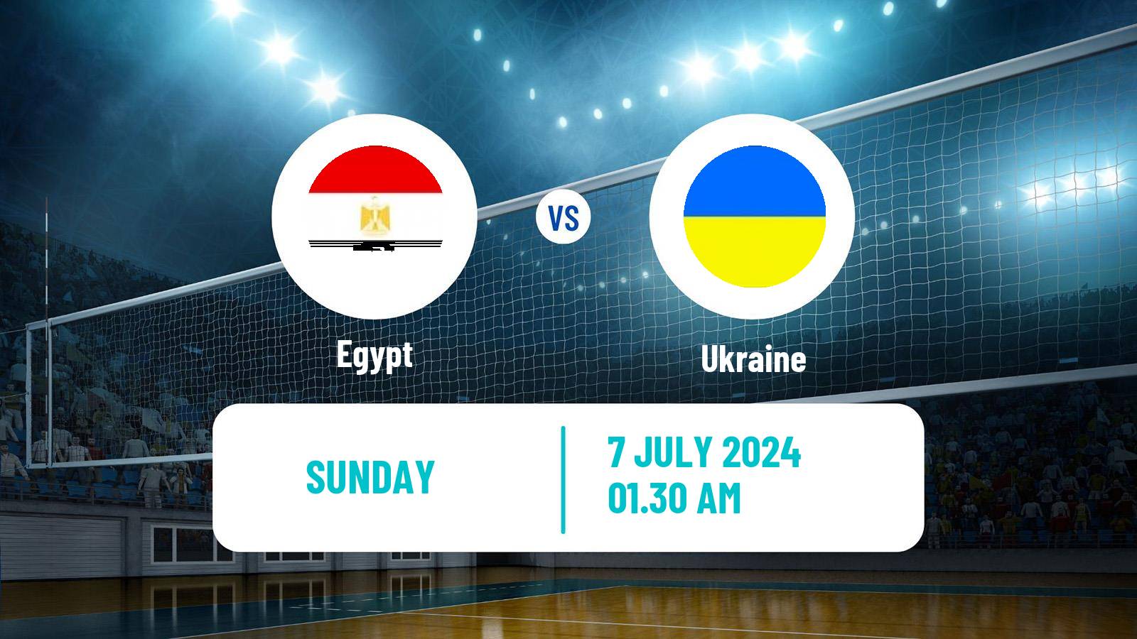 Volleyball Challenger Cup Volleyball Egypt - Ukraine