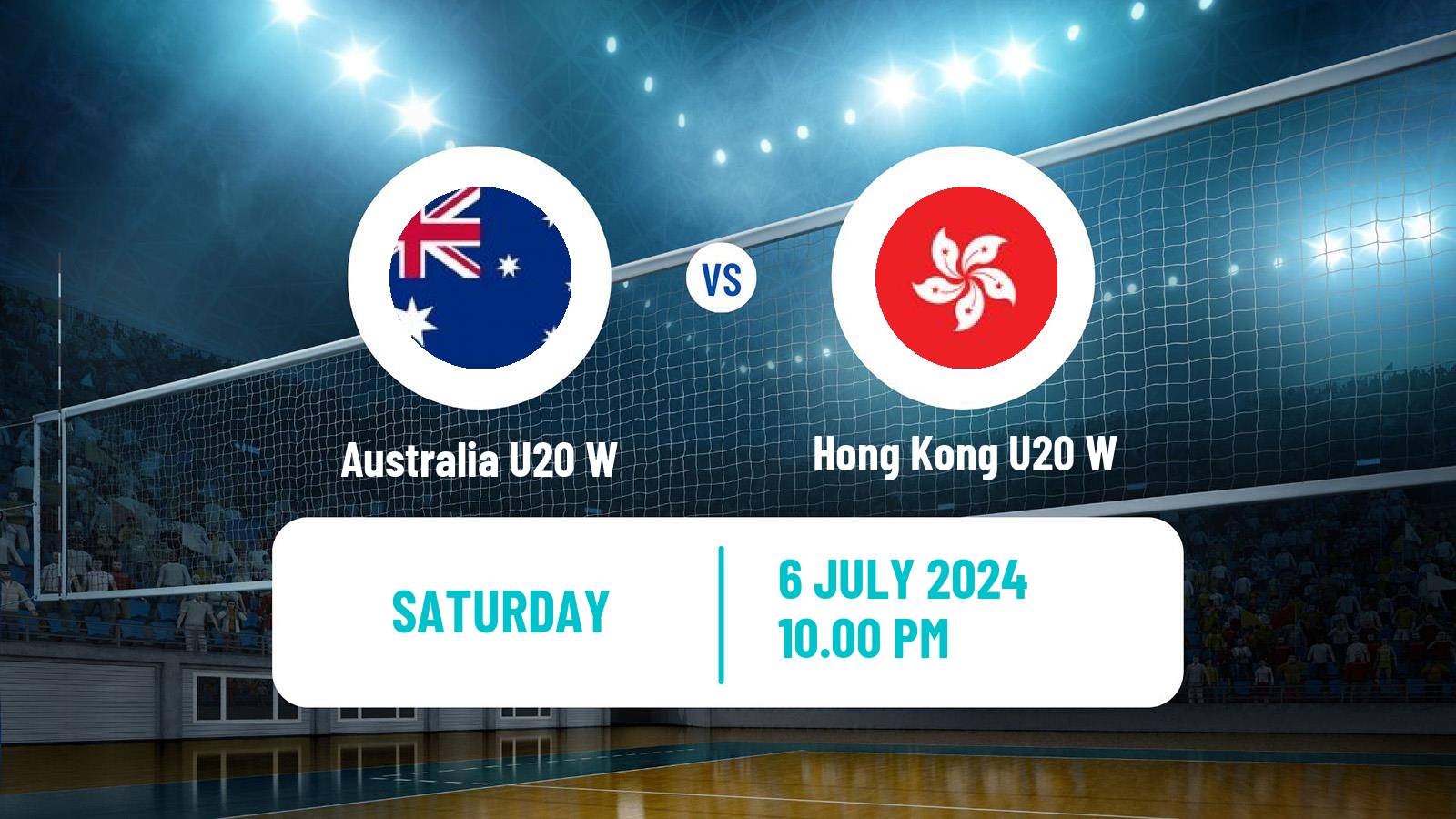 Volleyball Asian Championship U20 Volleyball Women Australia U20 W - Hong Kong U20 W