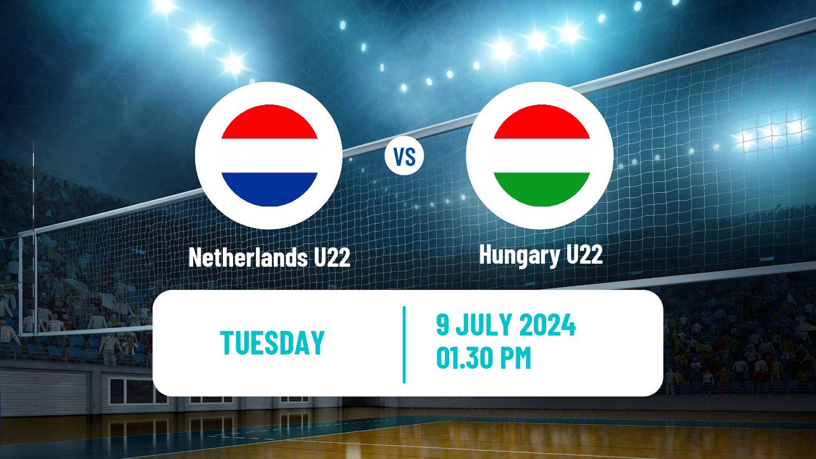 Volleyball European Championship U22 Volleyball Netherlands U22 - Hungary U22