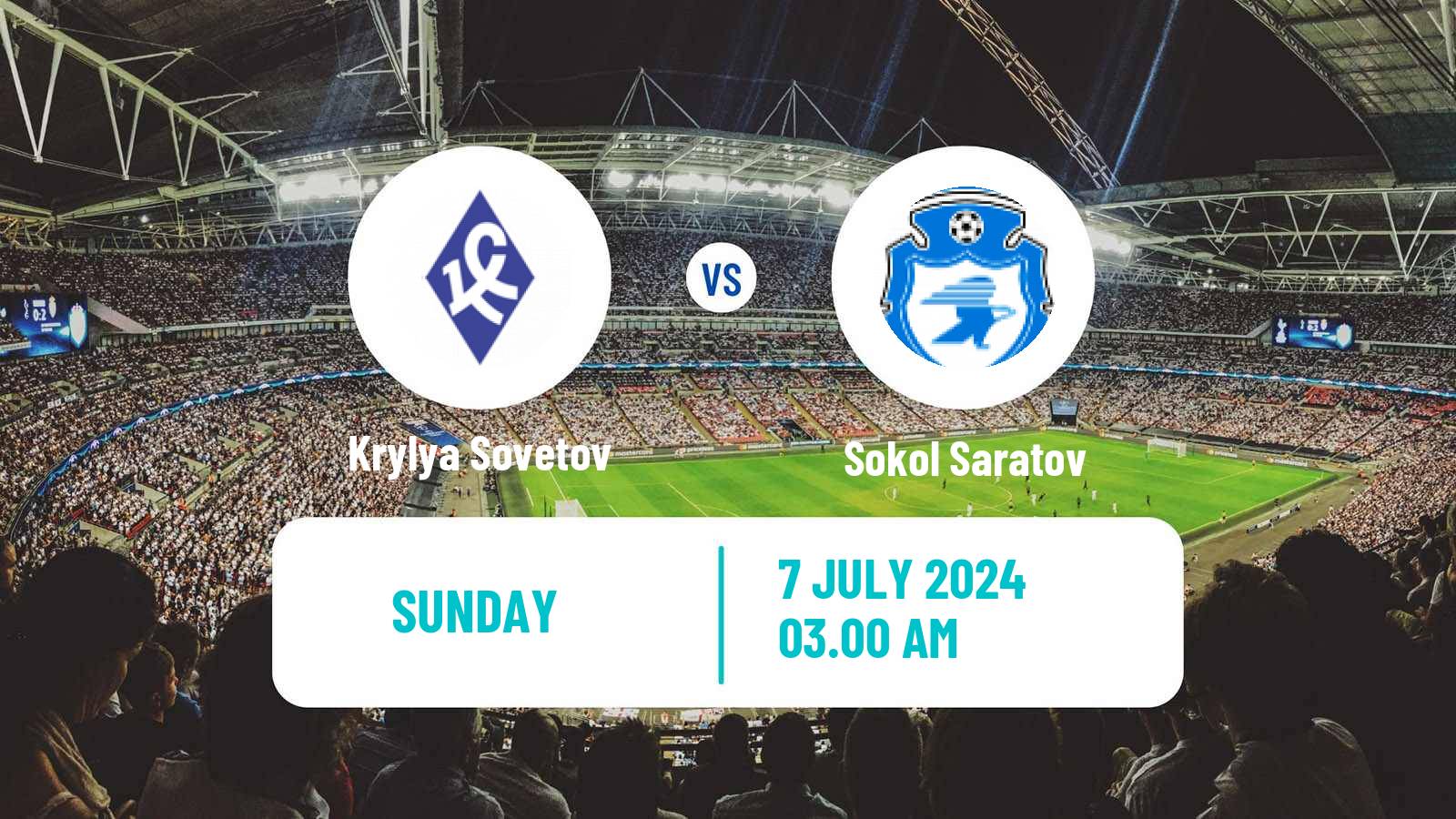 Soccer Club Friendly Krylya Sovetov - Sokol Saratov