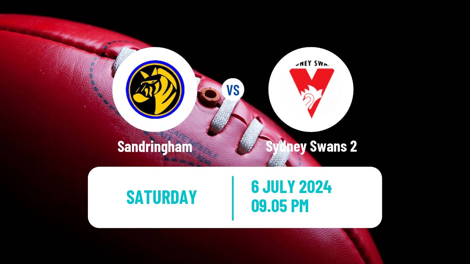 Aussie rules VFL Sandringham - Sydney Swans 2