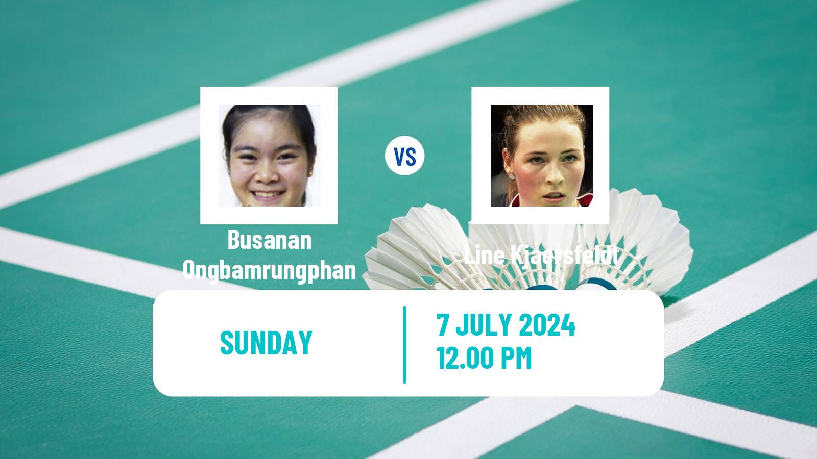 Badminton BWF World Tour Canada Open Women Busanan Ongbamrungphan - Line Kjaersfeldt