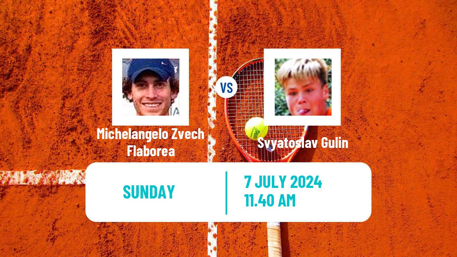 Tennis Trieste Challenger Men Michelangelo Zvech Flaborea - Svyatoslav Gulin
