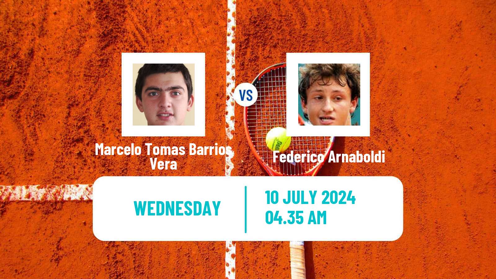 Tennis Trieste Challenger Men Marcelo Tomas Barrios Vera - Federico Arnaboldi