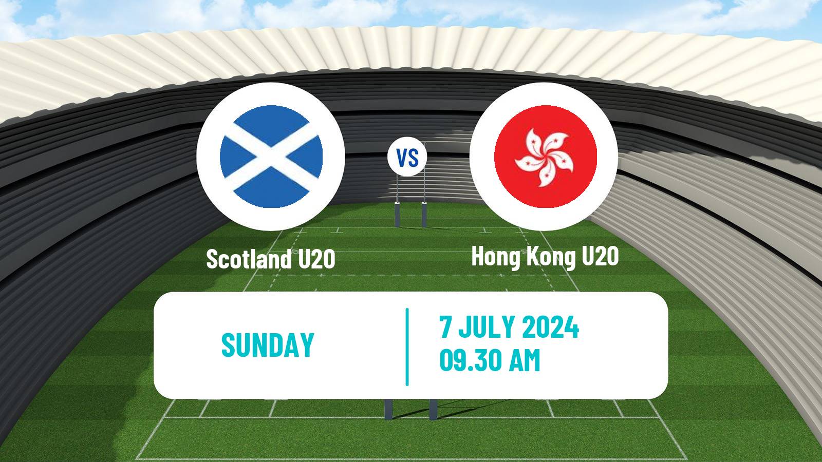 Rugby union  U20 Trophy Rugby Union Scotland U20 - Hong Kong U20