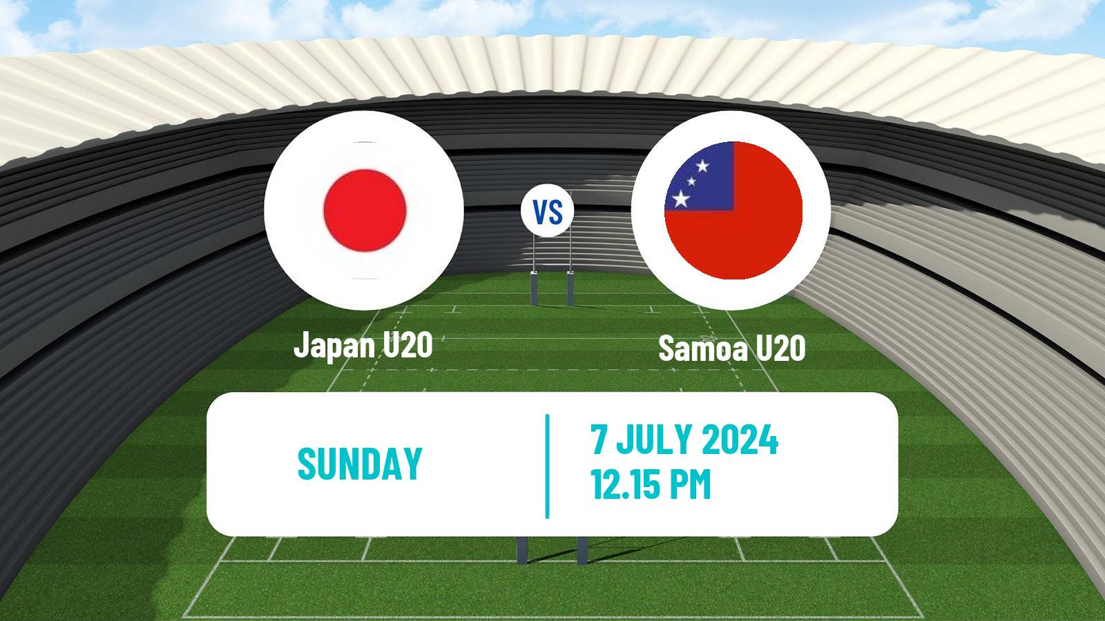 Rugby union  U20 Trophy Rugby Union Japan U20 - Samoa U20