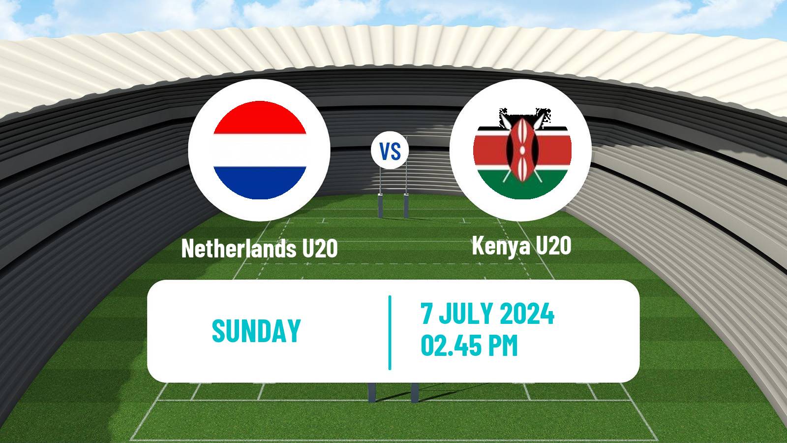 Rugby union  U20 Trophy Rugby Union Netherlands U20 - Kenya U20