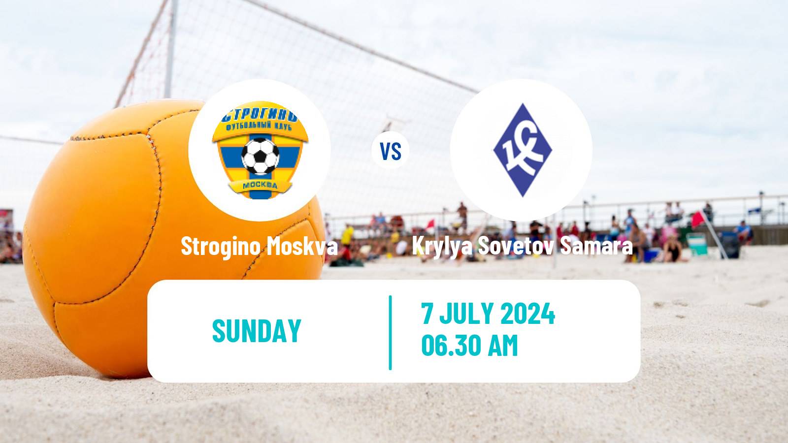 Beach soccer Superliga Strogino Moskva - Krylya Sovetov Samara