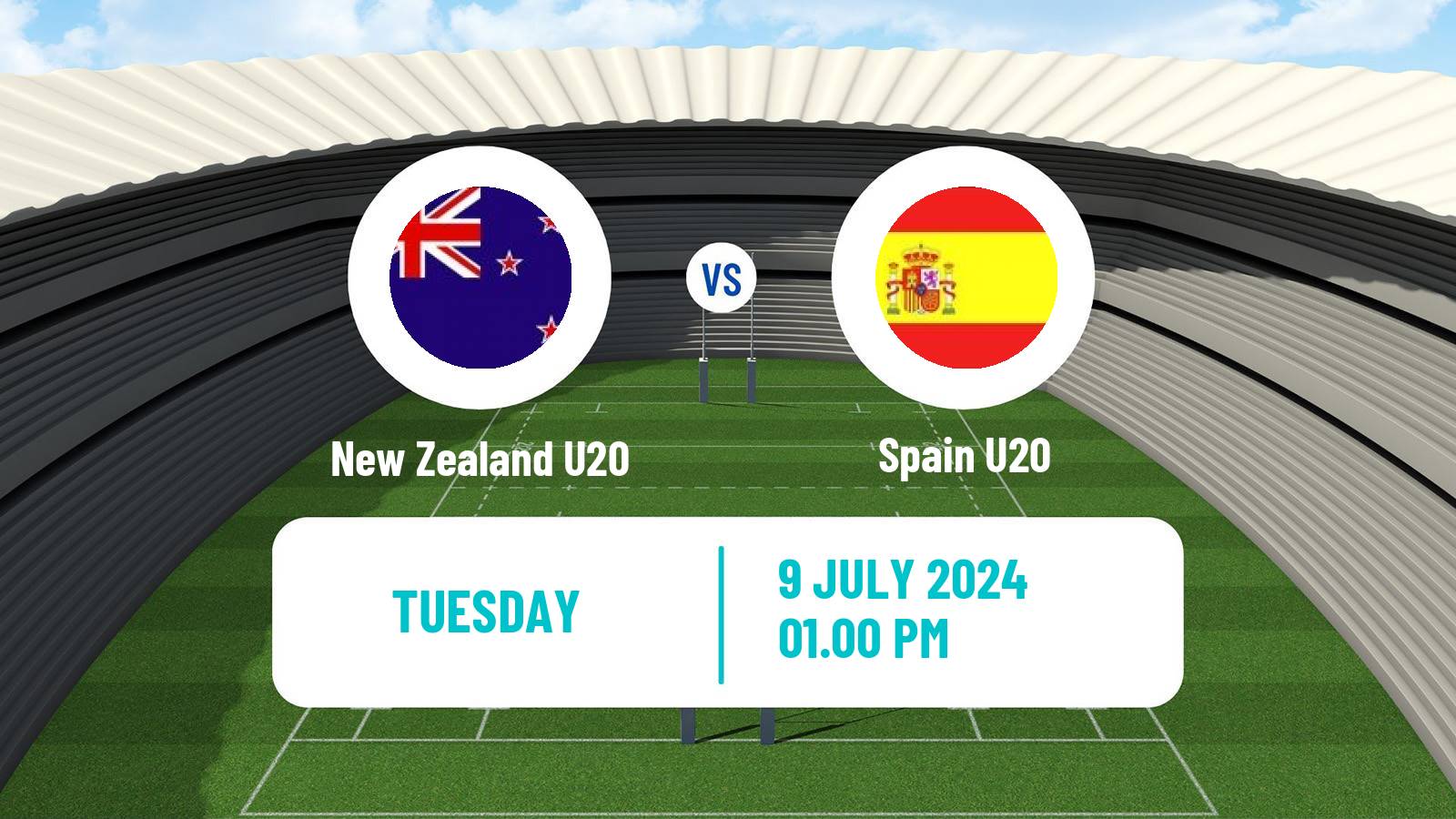 Rugby union World Championship U20 Rugby Union New Zealand U20 - Spain U20