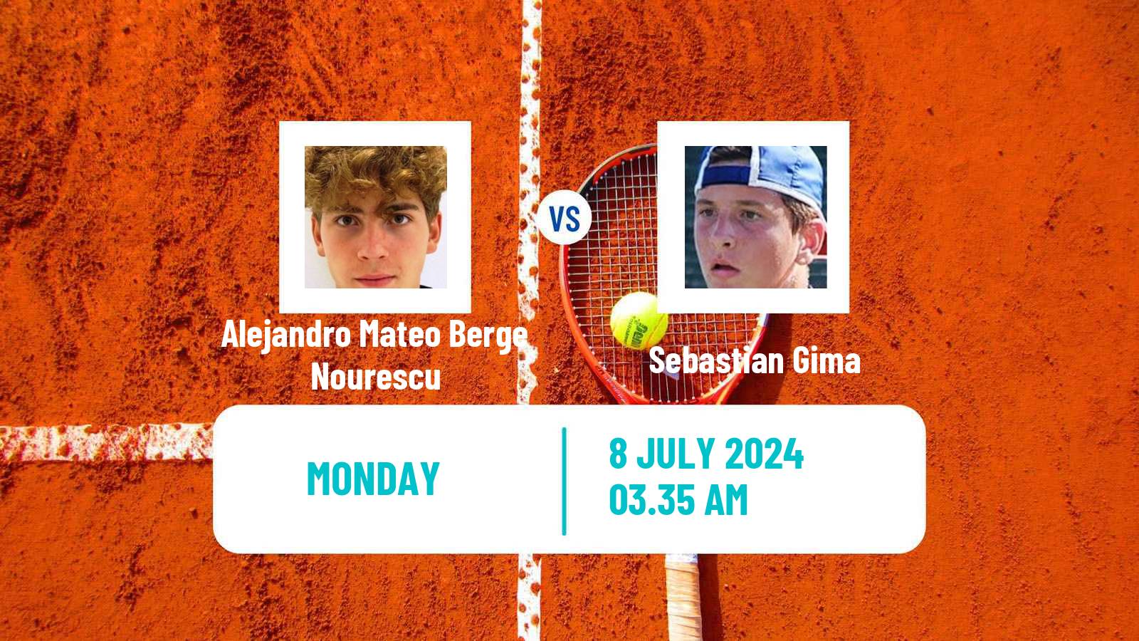 Tennis Iasi Challenger Men Alejandro Mateo Berge Nourescu - Sebastian Gima