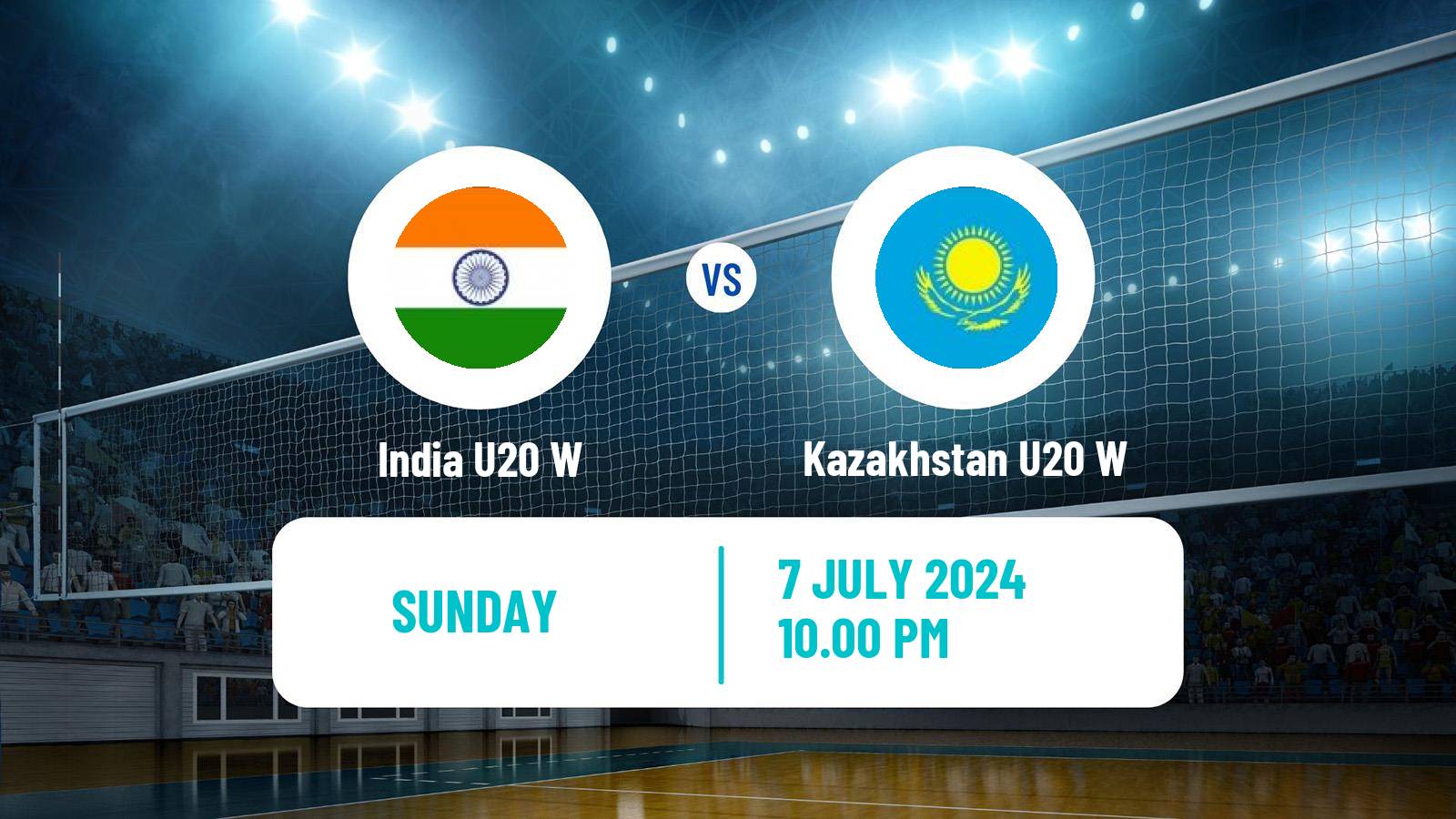 Volleyball Asian Championship U20 Volleyball Women India U20 W - Kazakhstan U20 W