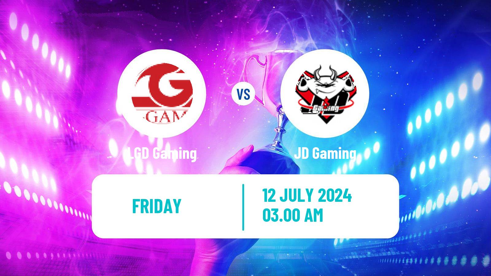 Esports League Of Legends Lpl LGD Gaming - JD Gaming