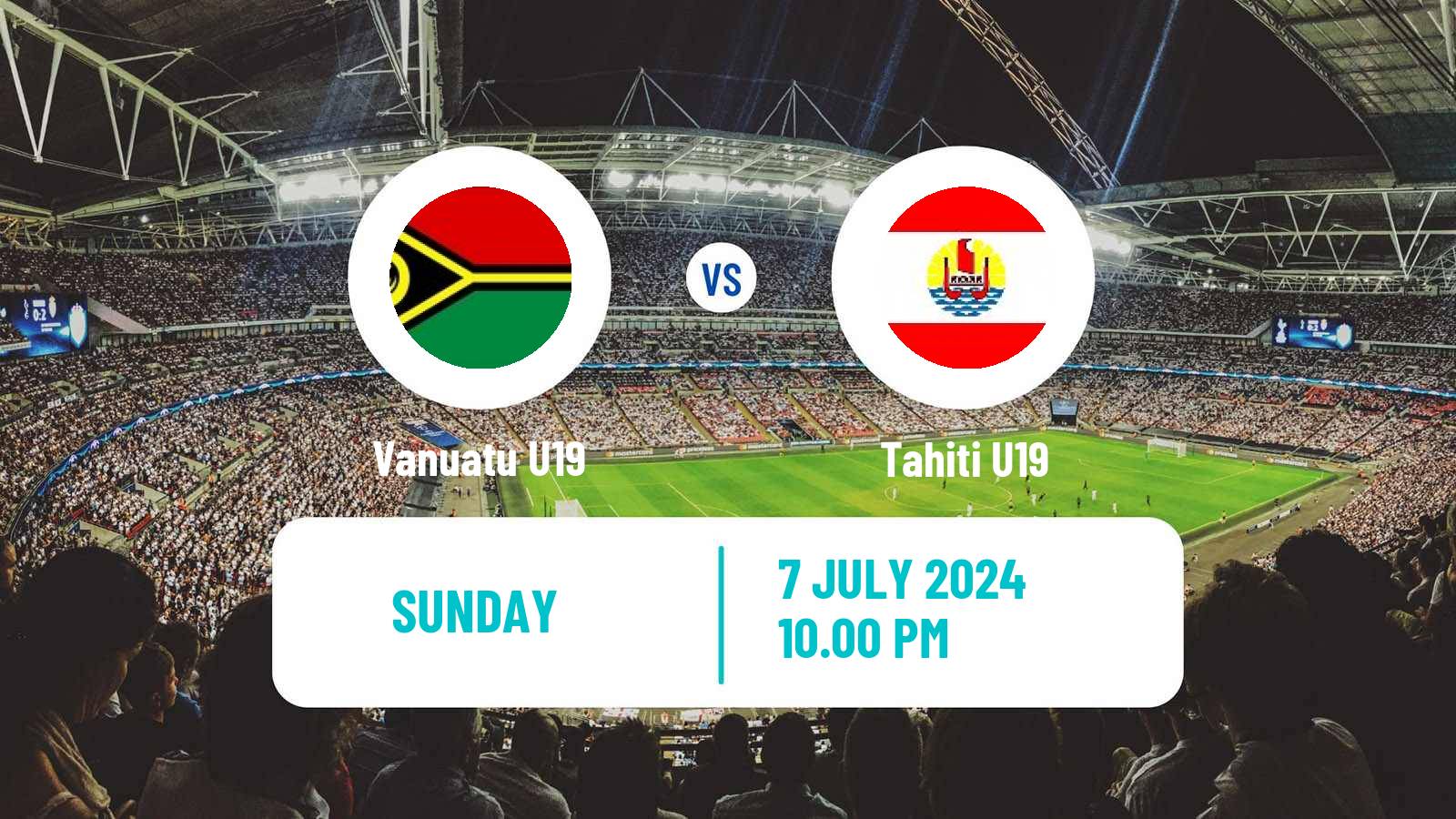 Soccer OFC Championship U19 Vanuatu U19 - Tahiti U19