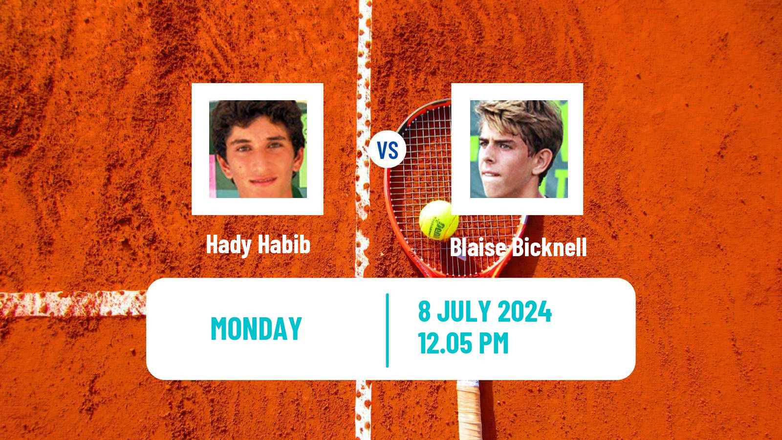 Tennis Winnipeg Challenger Men Hady Habib - Blaise Bicknell