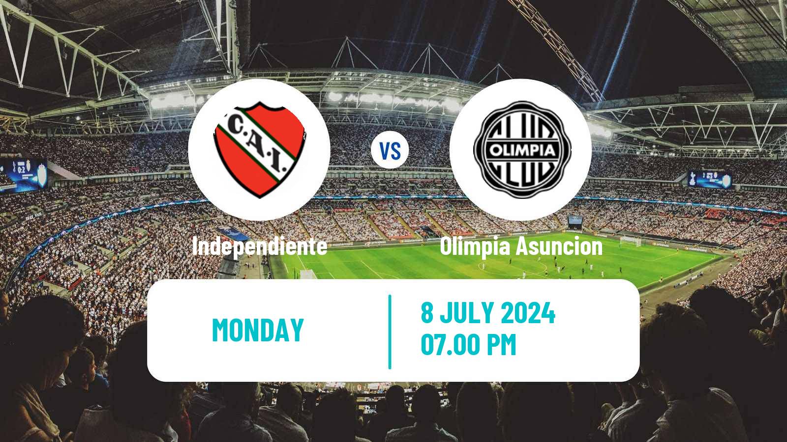 Soccer Club Friendly Independiente - Olimpia Asuncion