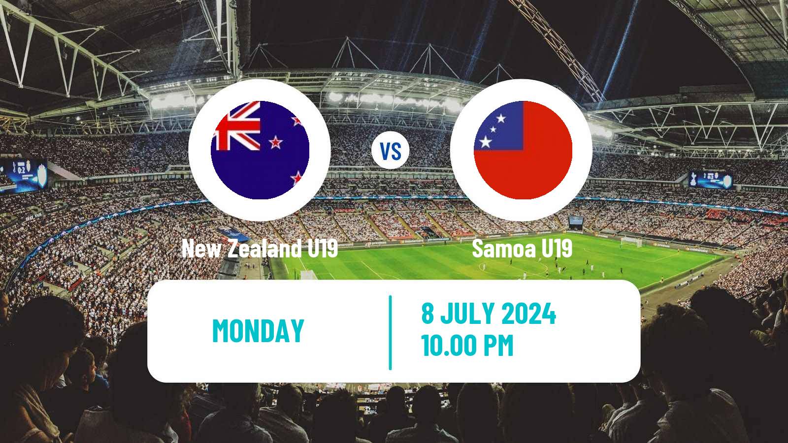 Soccer OFC Championship U19 New Zealand U19 - Samoa U19