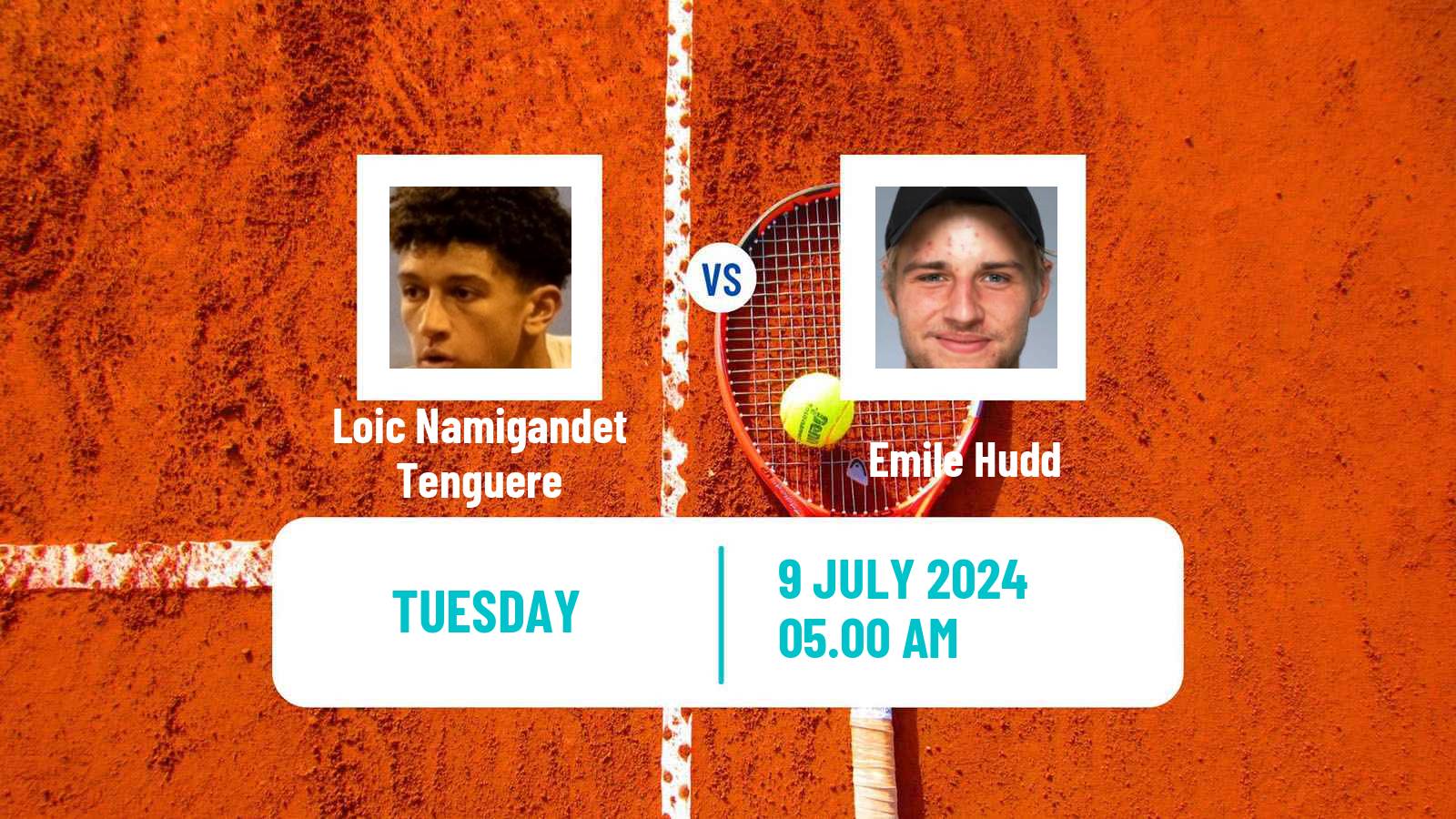 Tennis ITF M25 Nottingham 3 Men Loic Namigandet Tenguere - Emile Hudd