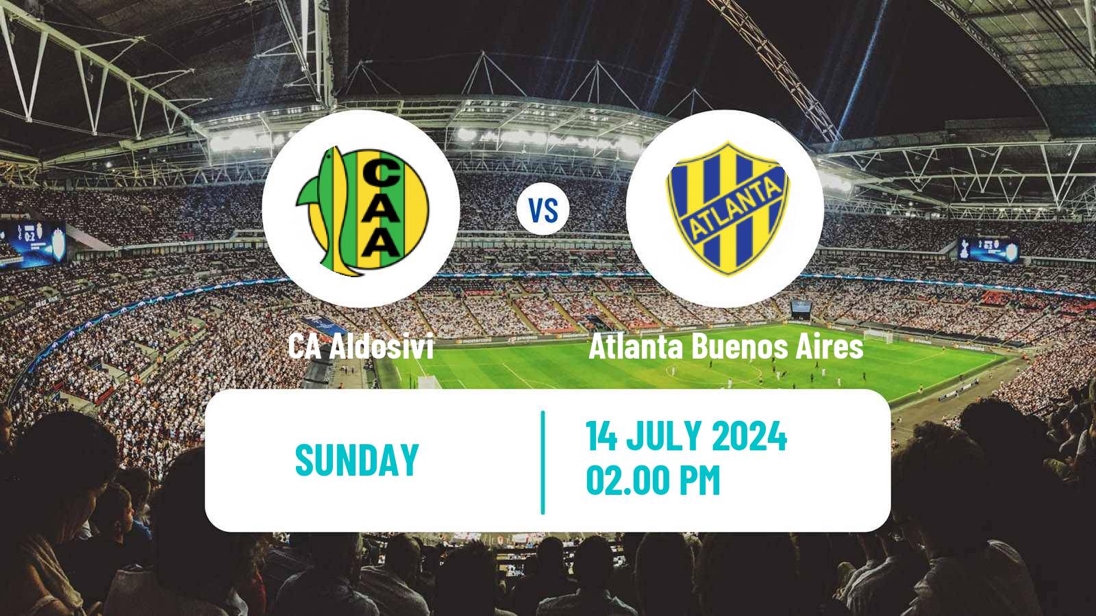 Soccer Argentinian Primera Nacional Aldosivi - Atlanta Buenos Aires