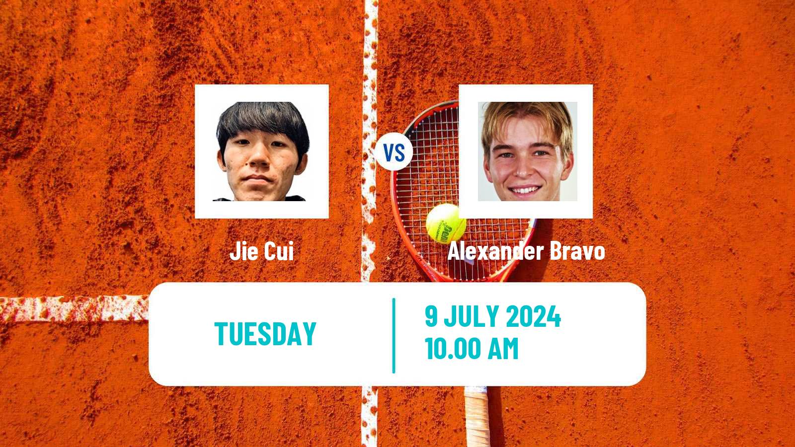 Tennis ITF M25 Roda De Bara Men Jie Cui - Alexander Bravo