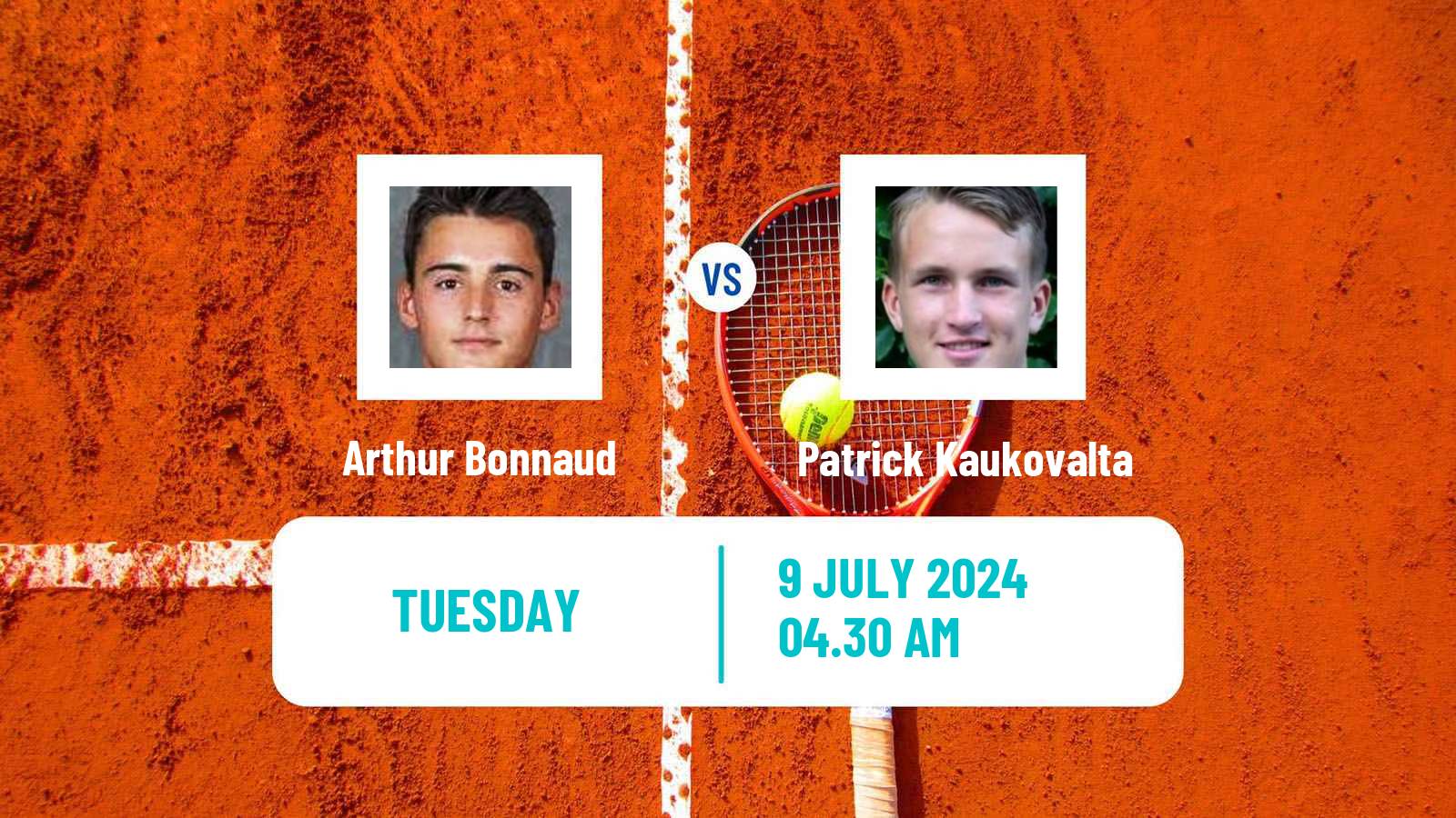 Tennis ITF M15 Lodz Men Arthur Bonnaud - Patrick Kaukovalta