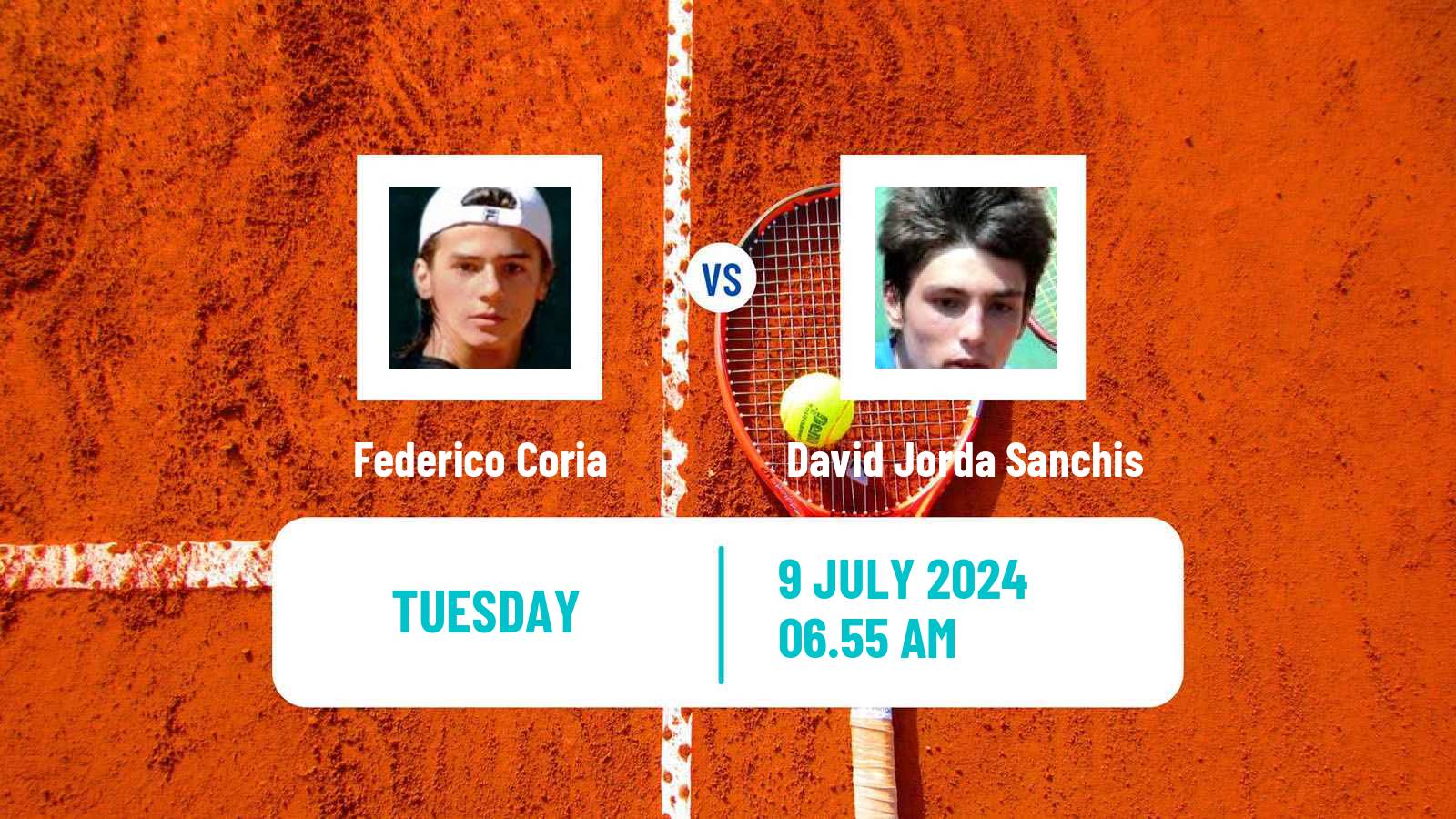 Tennis Salzburg Challenger Men Federico Coria - David Jorda Sanchis