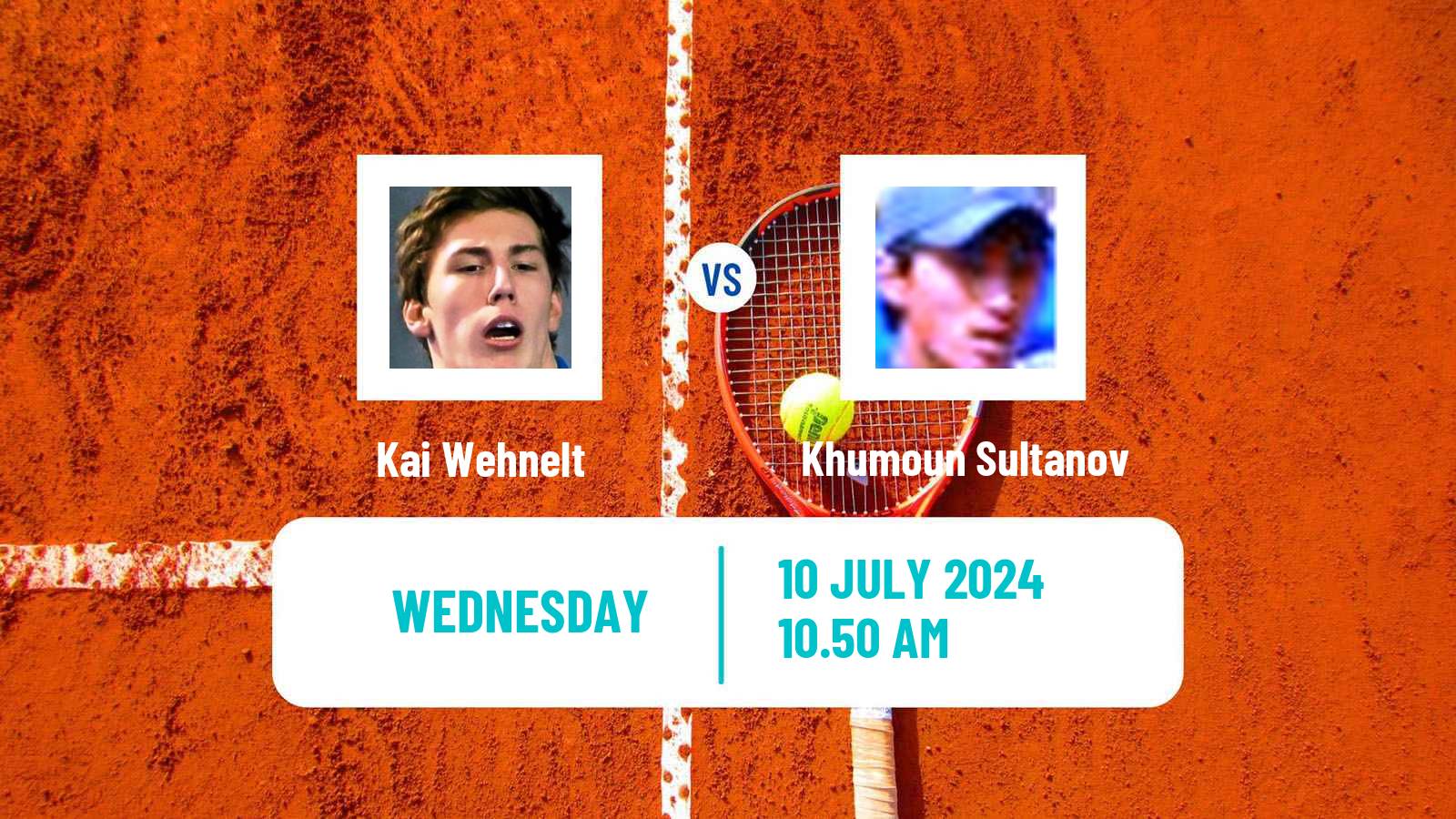 Tennis ITF M25 Kassel Men Kai Wehnelt - Khumoun Sultanov