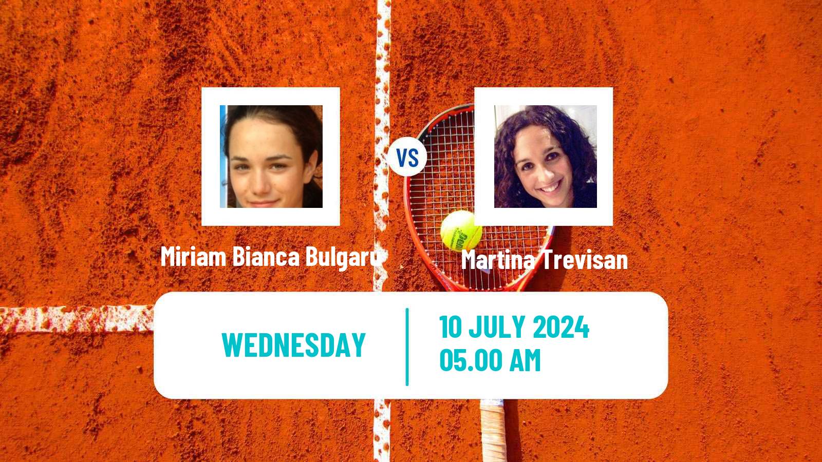 Tennis Bastad Challenger Women Miriam Bianca Bulgaru - Martina Trevisan