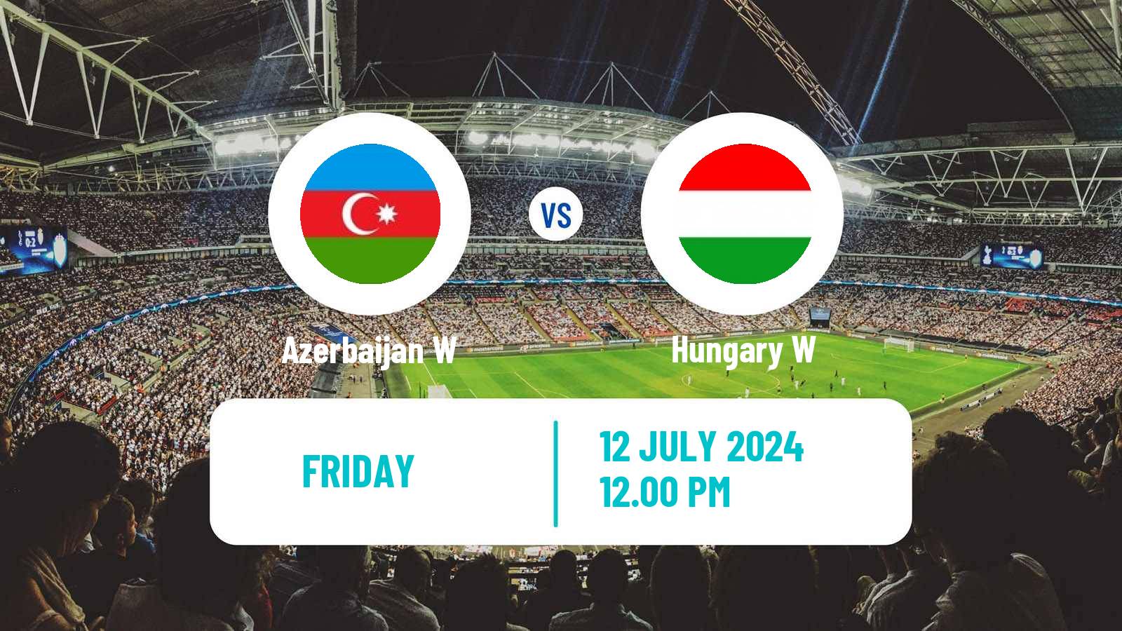 Soccer UEFA Euro Women Azerbaijan W - Hungary W