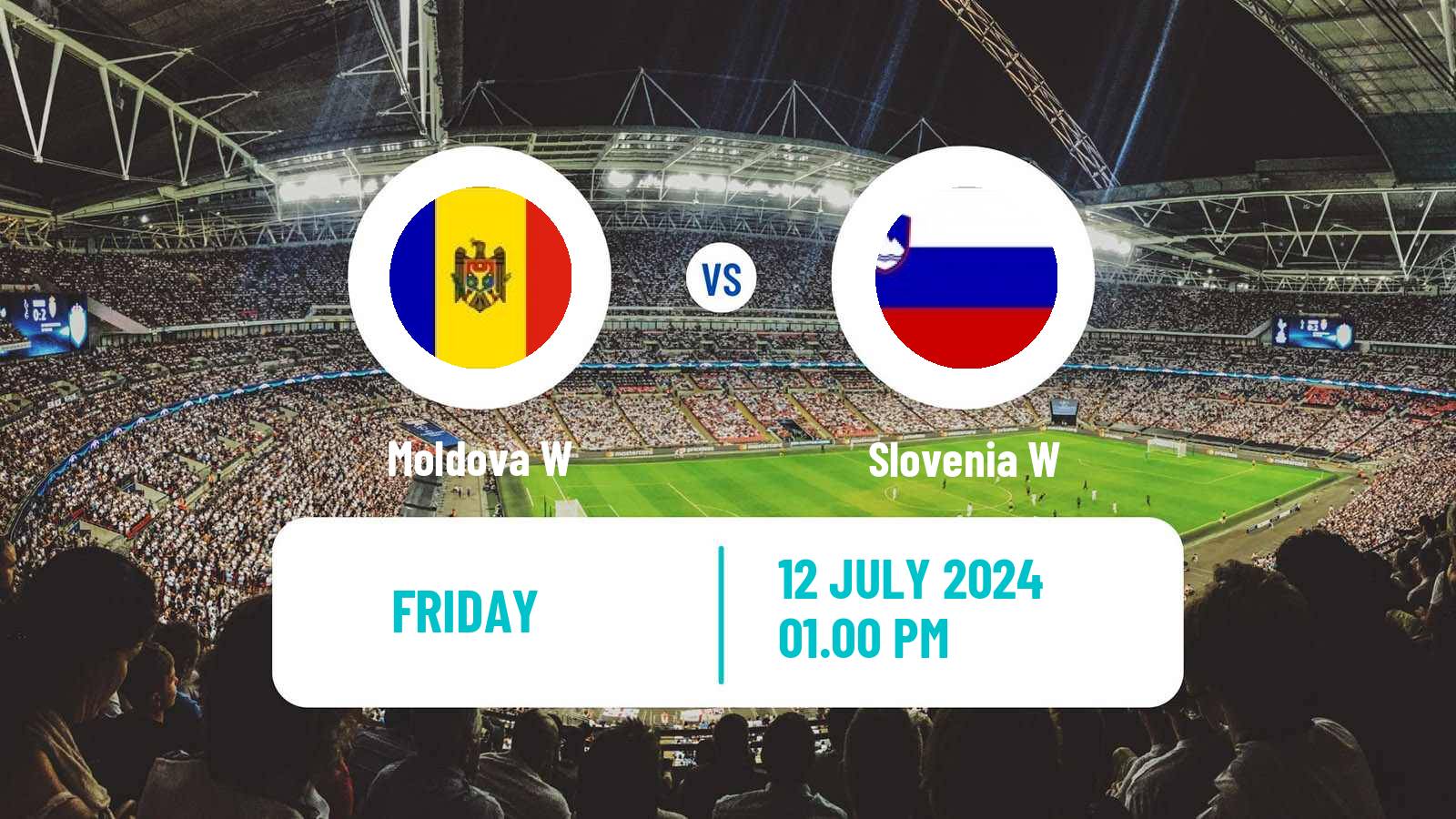 Soccer UEFA Euro Women Moldova W - Slovenia W