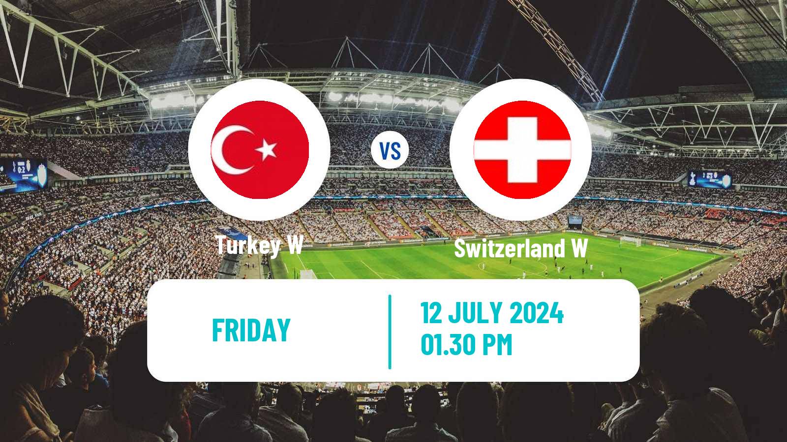 Soccer UEFA Euro Women Turkey W - Switzerland W