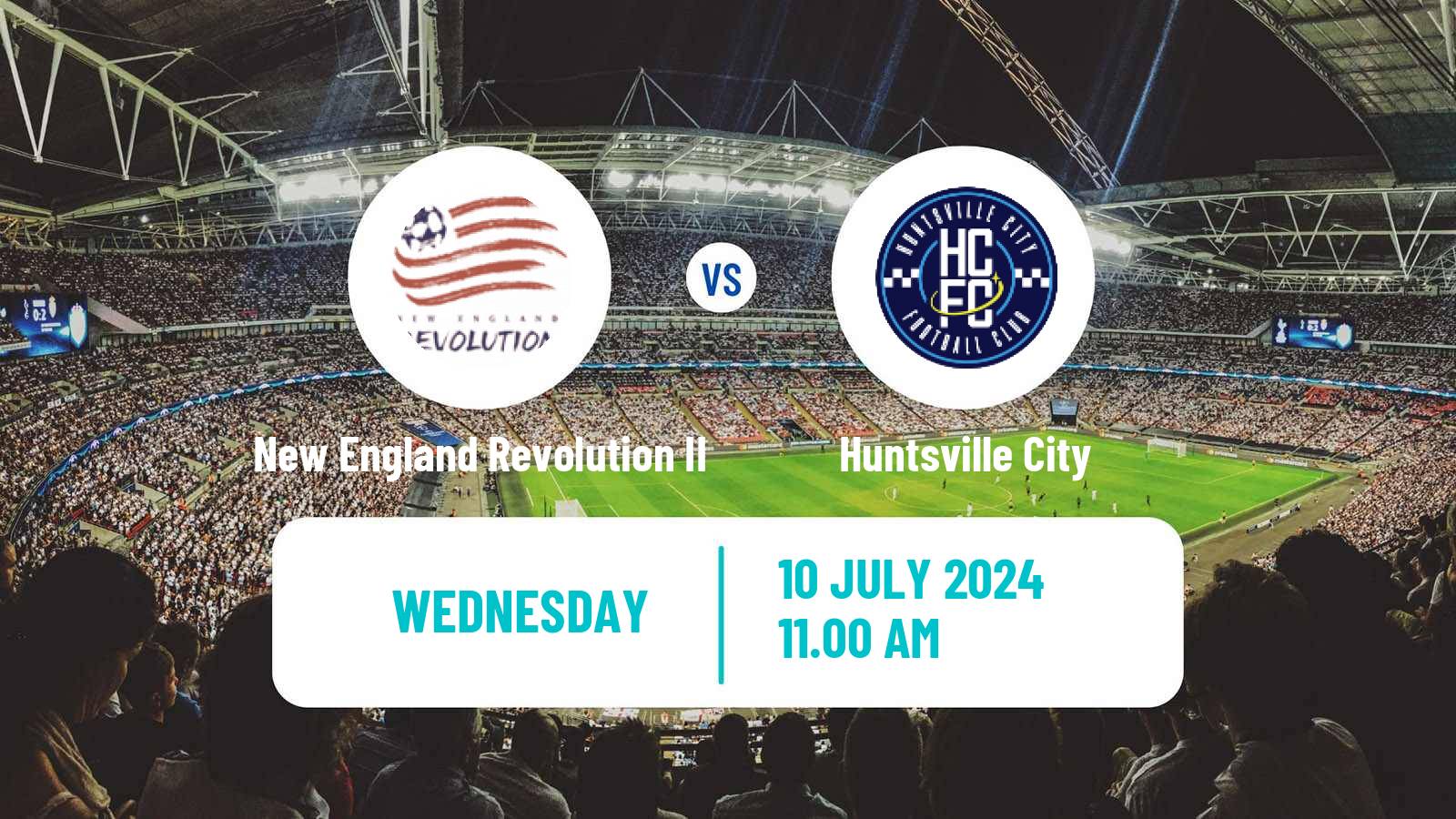 Soccer MLS Next Pro New England Revolution II - Huntsville City