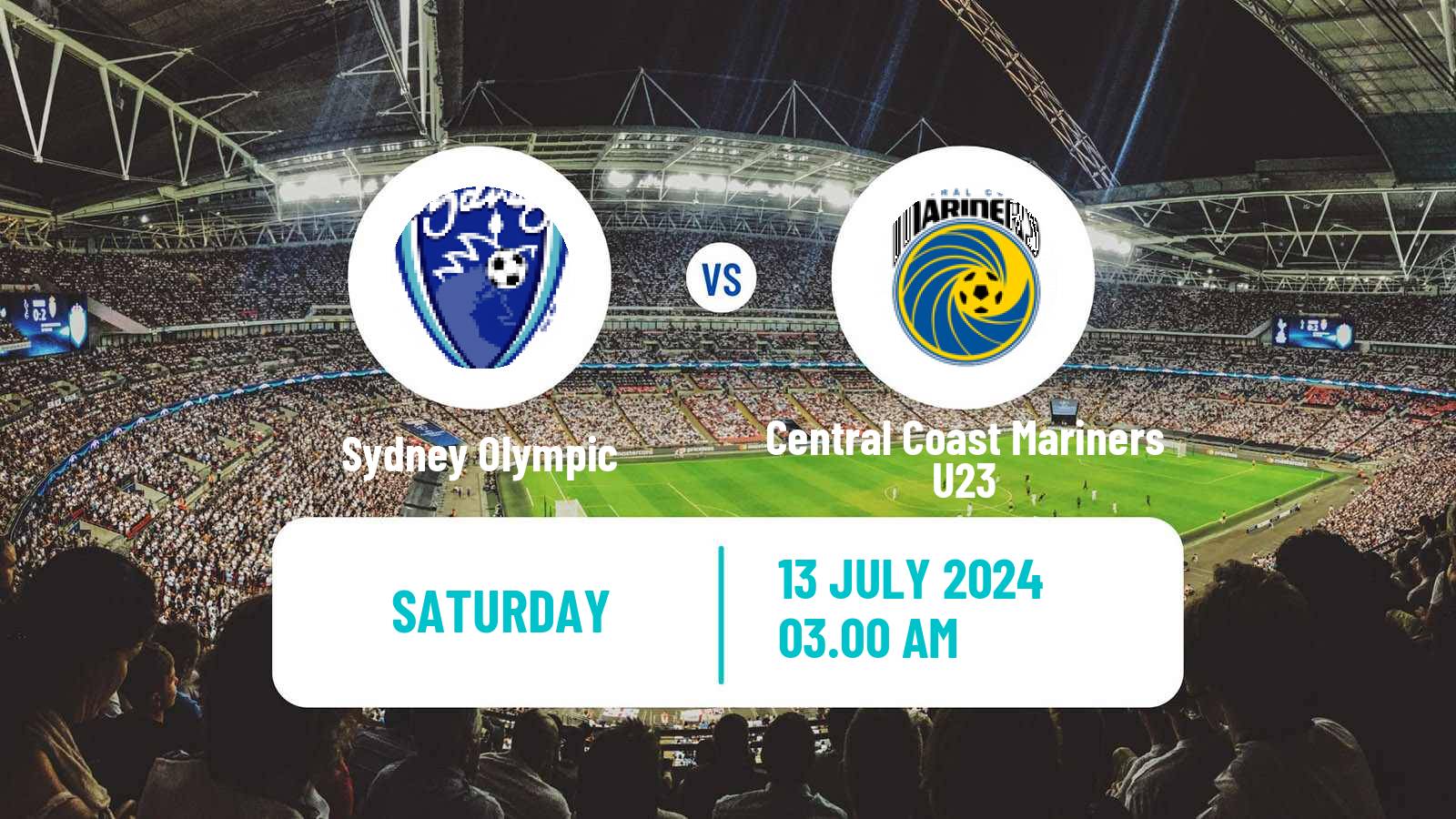 Soccer Australian NPL NSW Sydney Olympic - Central Coast Mariners U23