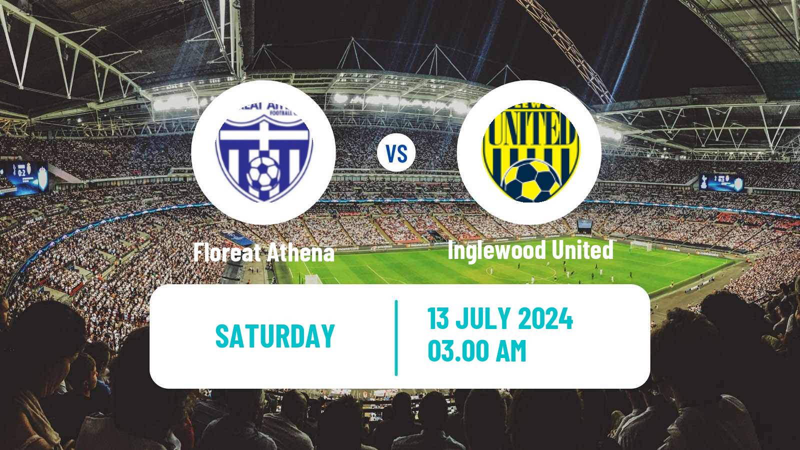 Soccer Australian NPL Western Australia Floreat Athena - Inglewood United