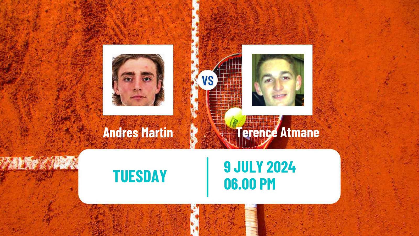 Tennis Winnipeg Challenger Men Andres Martin - Terence Atmane
