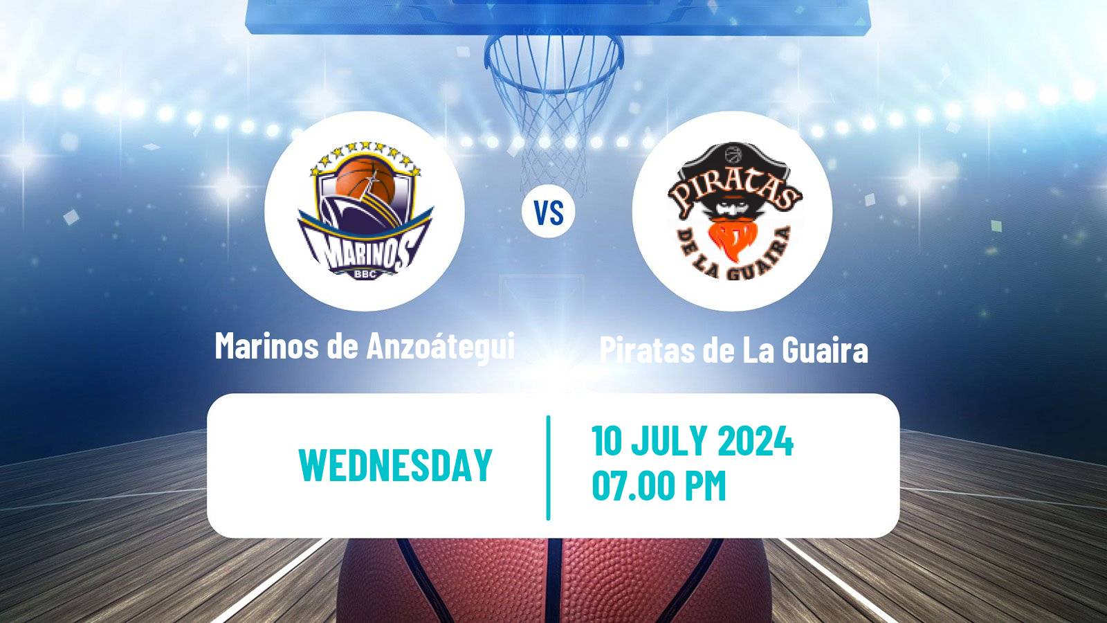 Basketball Venezuelan Superliga Basketball Marinos de Anzoátegui - Piratas de La Guaira