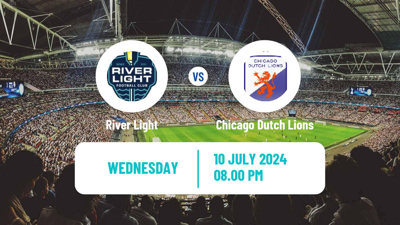 Soccer USL League Two River Light - Chicago Dutch Lions