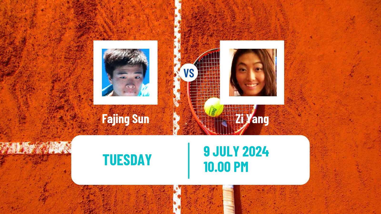 Tennis ITF M25 Tianjin Men Fajing Sun - Zi Yang