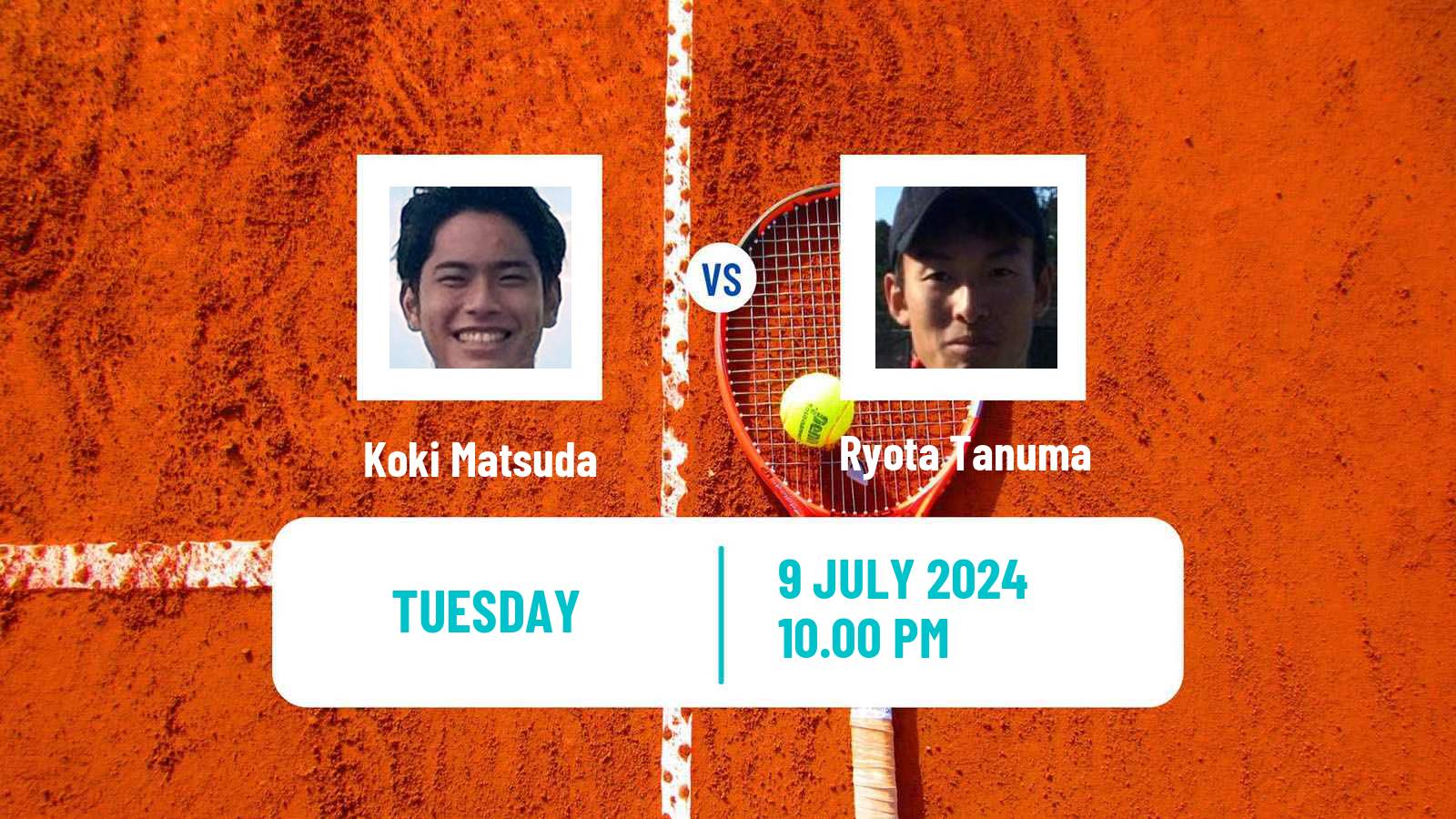 Tennis ITF M15 Tokyo 2 Men Koki Matsuda - Ryota Tanuma