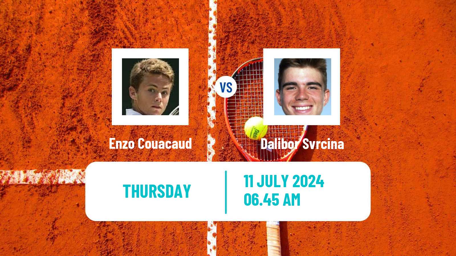 Tennis Iasi Challenger Men Enzo Couacaud - Dalibor Svrcina