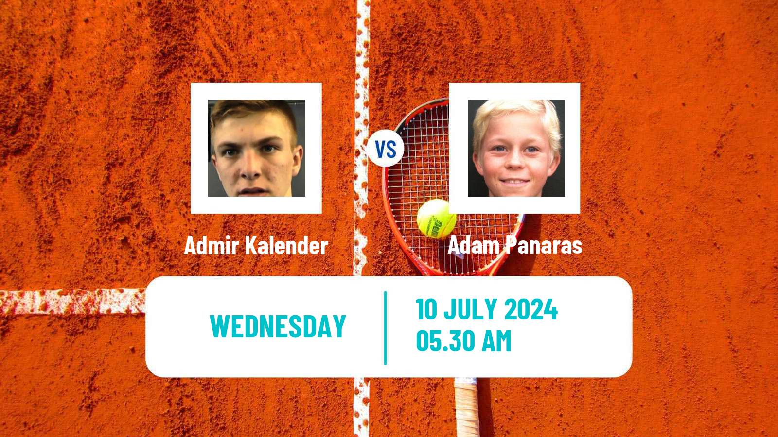 Tennis ITF M15 Umag Men Admir Kalender - Adam Panaras