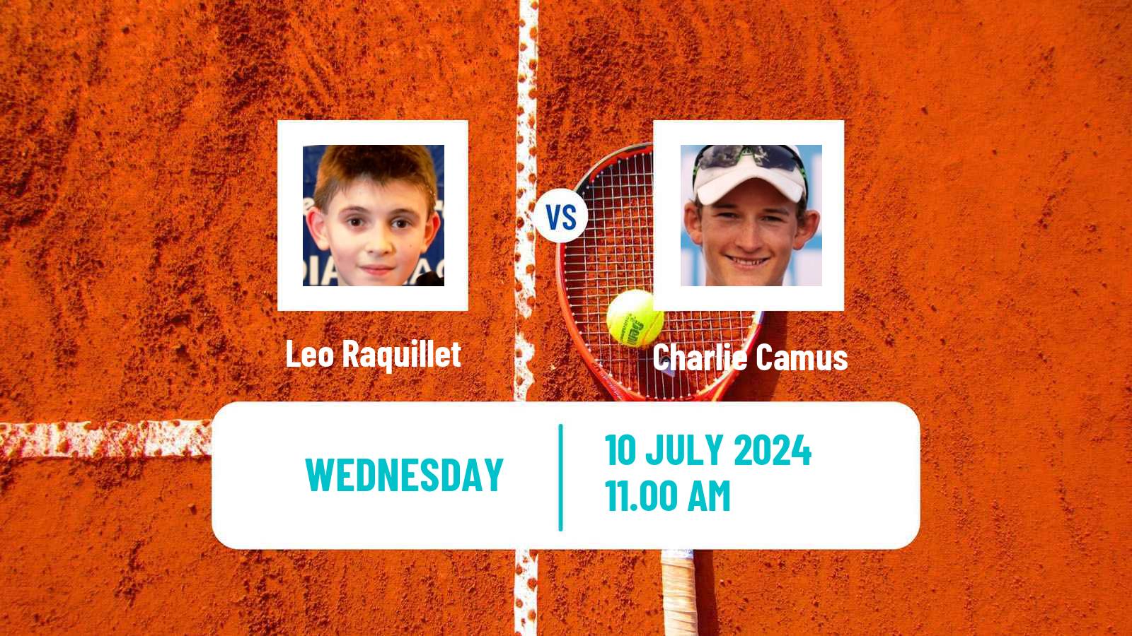 Tennis ITF M25 Uriage Men Leo Raquillet - Charlie Camus